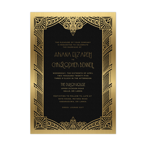 TEST PRODUCT || CeciNewYork_Deco_Dreaming_of_Deco_invite_showstopper_Champagne