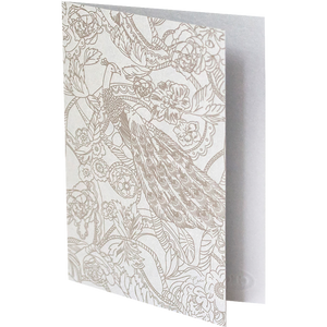 Plumage Foil and Letterpress Notecard Set