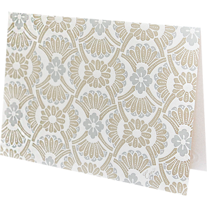 Plumage Foil and Letterpress Notecard Set