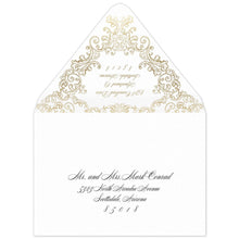 Load image into Gallery viewer, Florentine Fanciful Invitation Envelope