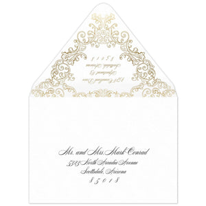 Florentine Fanciful Invitation Envelope