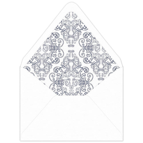 Florentine Fanciful Invitation Envelope Liner