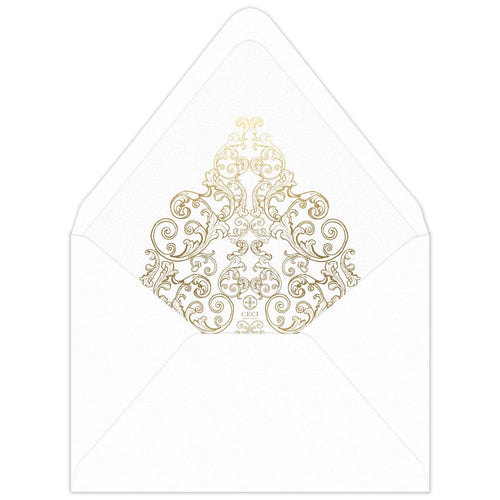 Florentine Invitation Envelope Liner