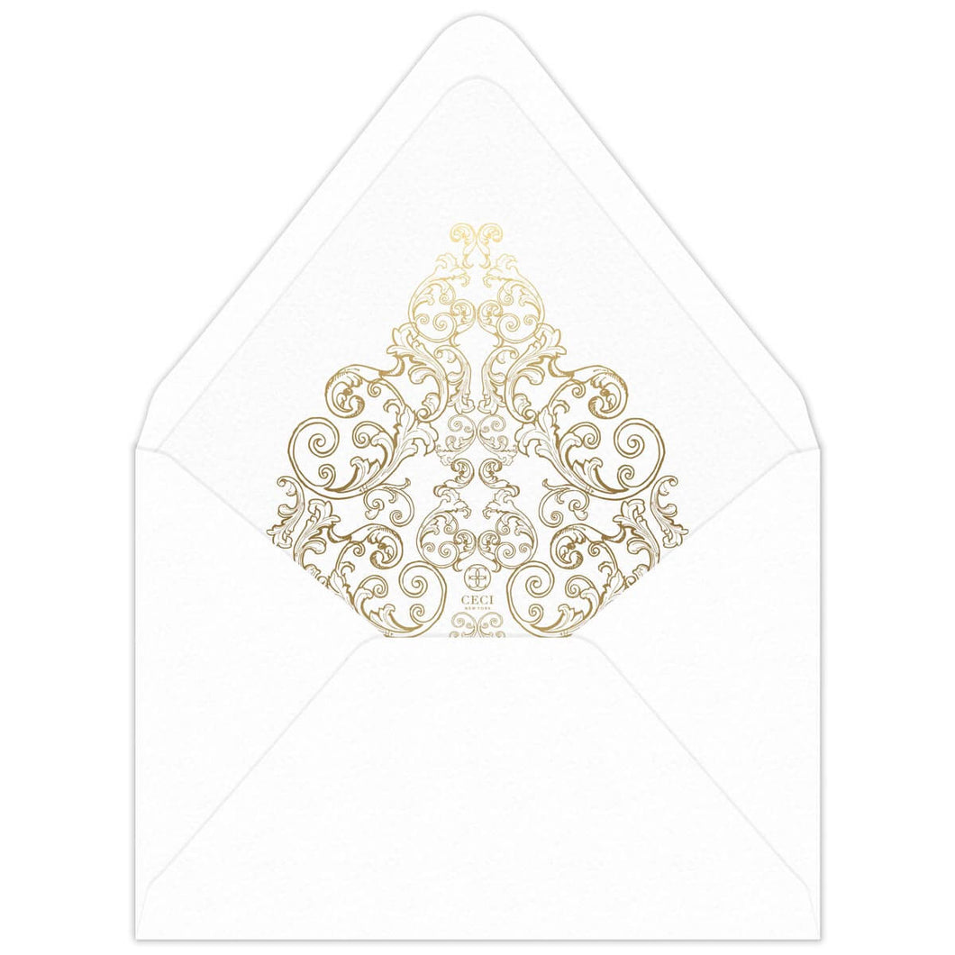 Florentine Invitation Envelope Liner