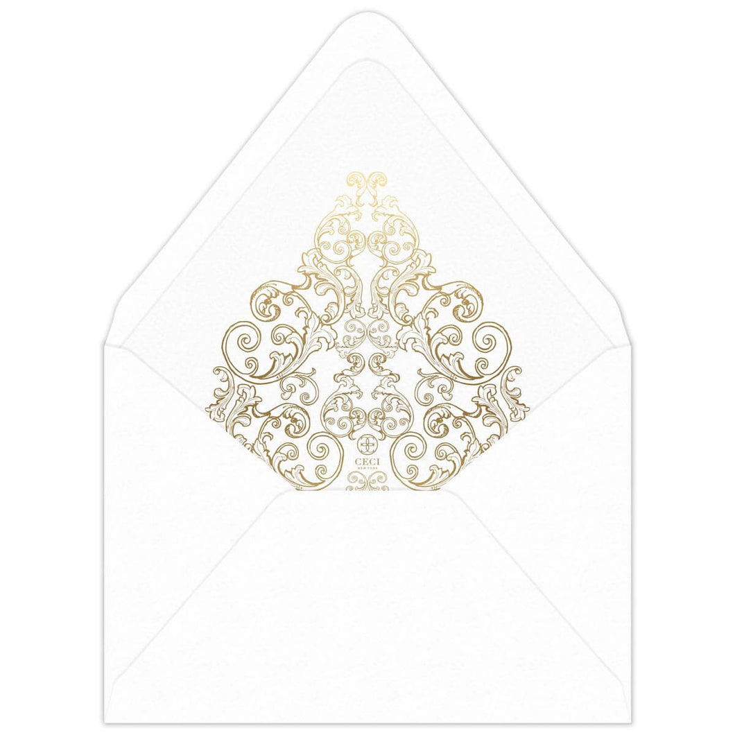 Florentine Invitation Envelope Liner