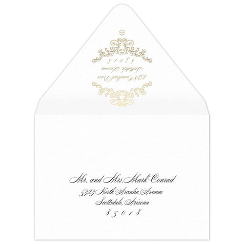 Florentine Invitation Envelope