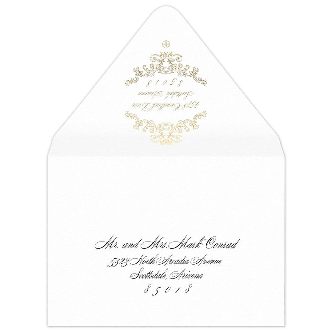 Florentine Invitation Envelope