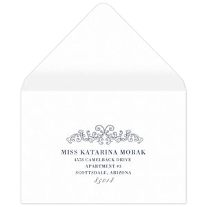 Florentine Reply Card Envelope