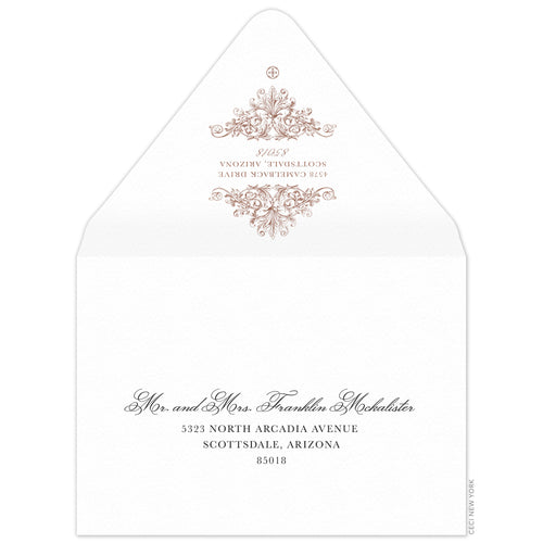 Rococo Invitation Envelope