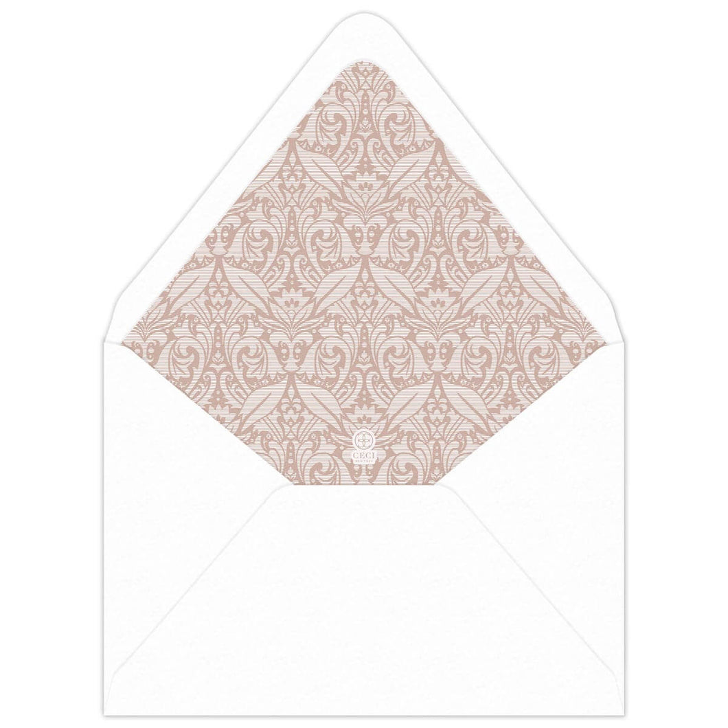 Valentina Invitation Envelope Liner