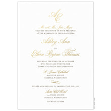 Load image into Gallery viewer, Ariana Monogram Invitation