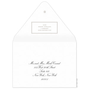 Charlie Invitation Envelope