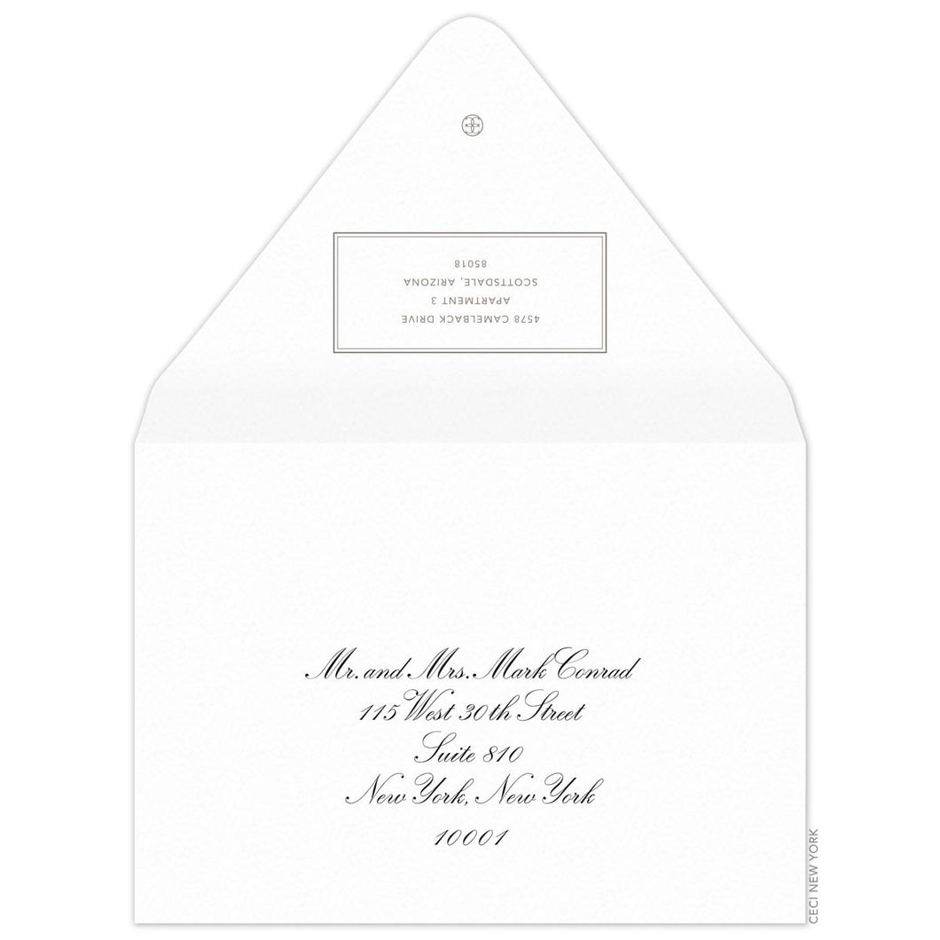 Charlie Invitation Envelope