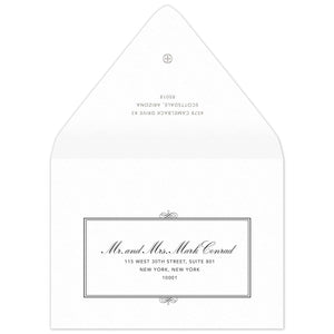 Charlie Save the Date Envelope