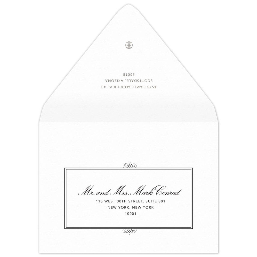 Charlie Save the Date Envelope