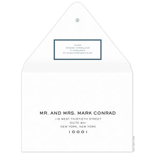 Tastemaker Border Invitation Envelope