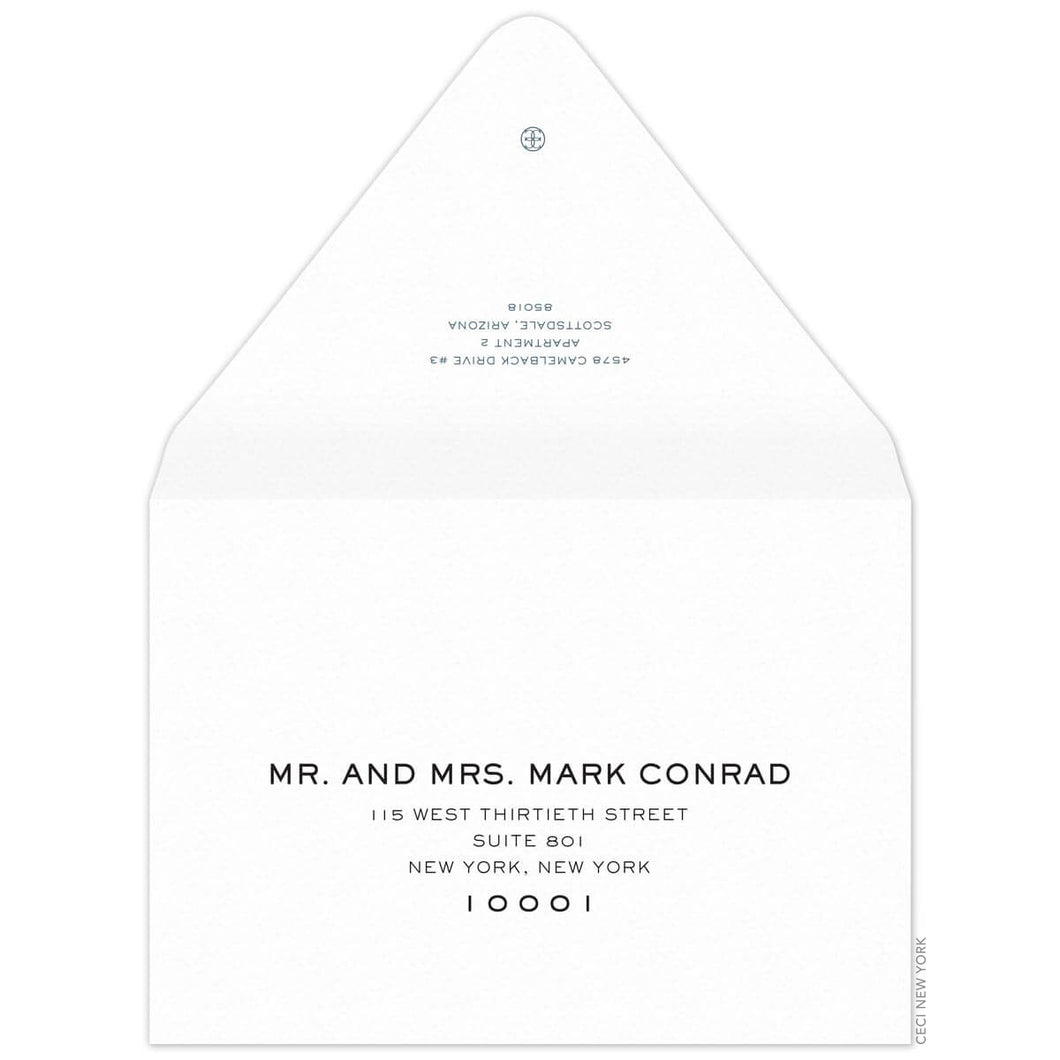 Tastemaker Invitation Envelope