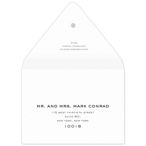 Tastemaker Save the Date Envelope