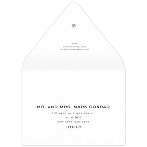 Tastemaker Save the Date Envelope