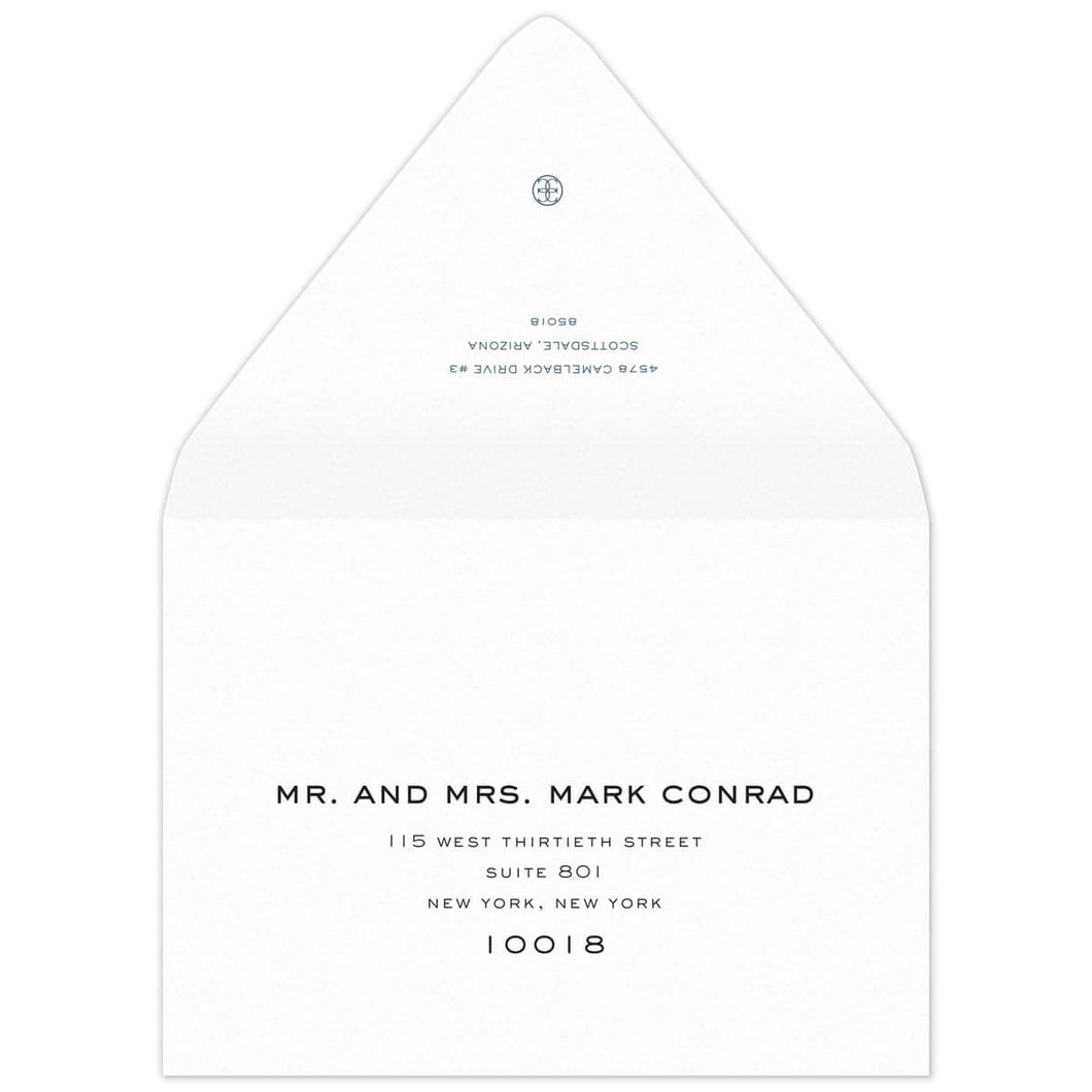 Tastemaker Save the Date Envelope