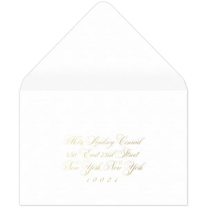 Victoria Reply Card Envelope