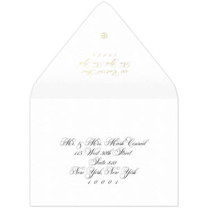 Victoria Save the Date Envelope