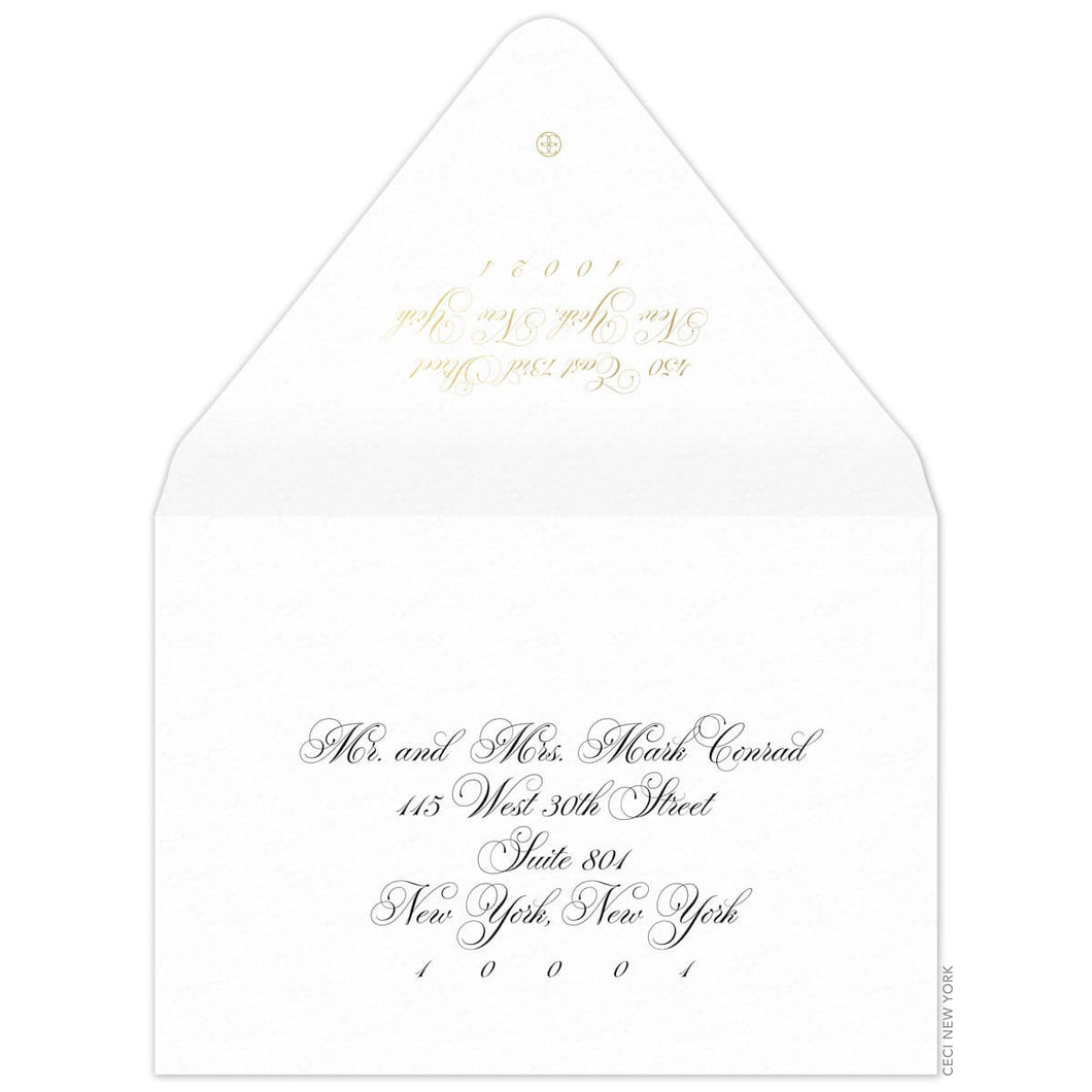 Victoria Invitation Envelope