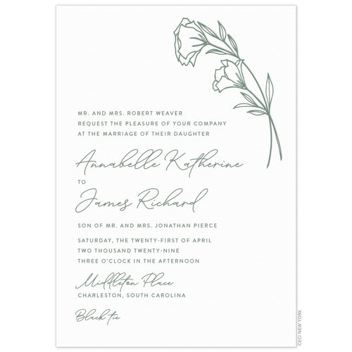 Annabelle Invitation