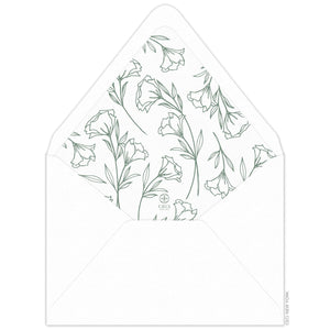 Annabelle Invitation Envelope Liner