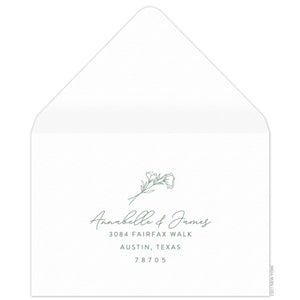 Annabelle Petite Reply Card Envelope