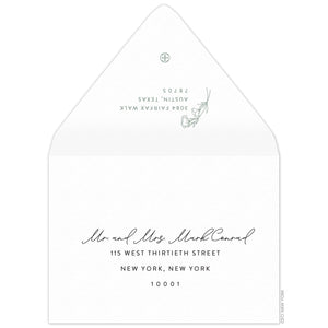 Annabelle Save the Date Envelope