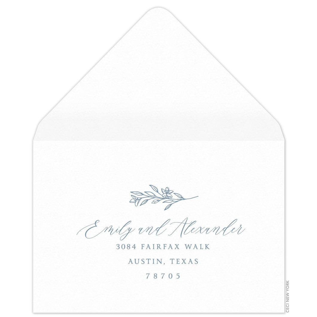 Reply Card Envelope