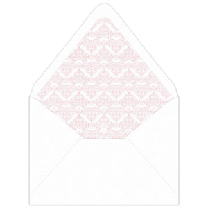 Bouquet in Blooms Garden Trellace Invitation Envelope Liner