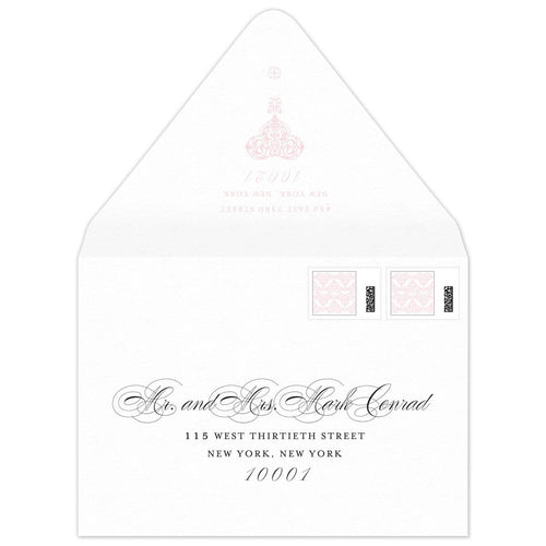 Bouquet in Blooms Invitation Envelope