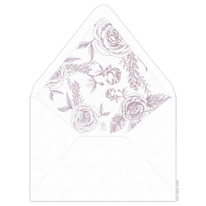 Fresh Picked Invitation Envelope Liner