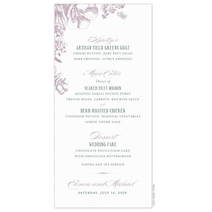 Fresh Picked Menu