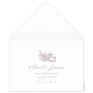 Fresh Picked Reply Card Envelope