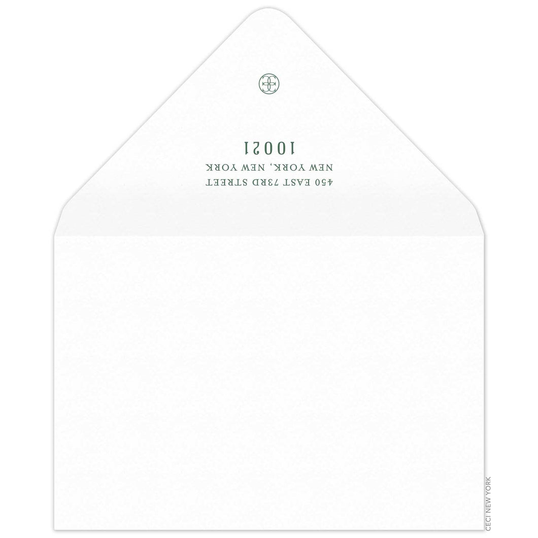 Fresh Picked Thank You Card Envelope