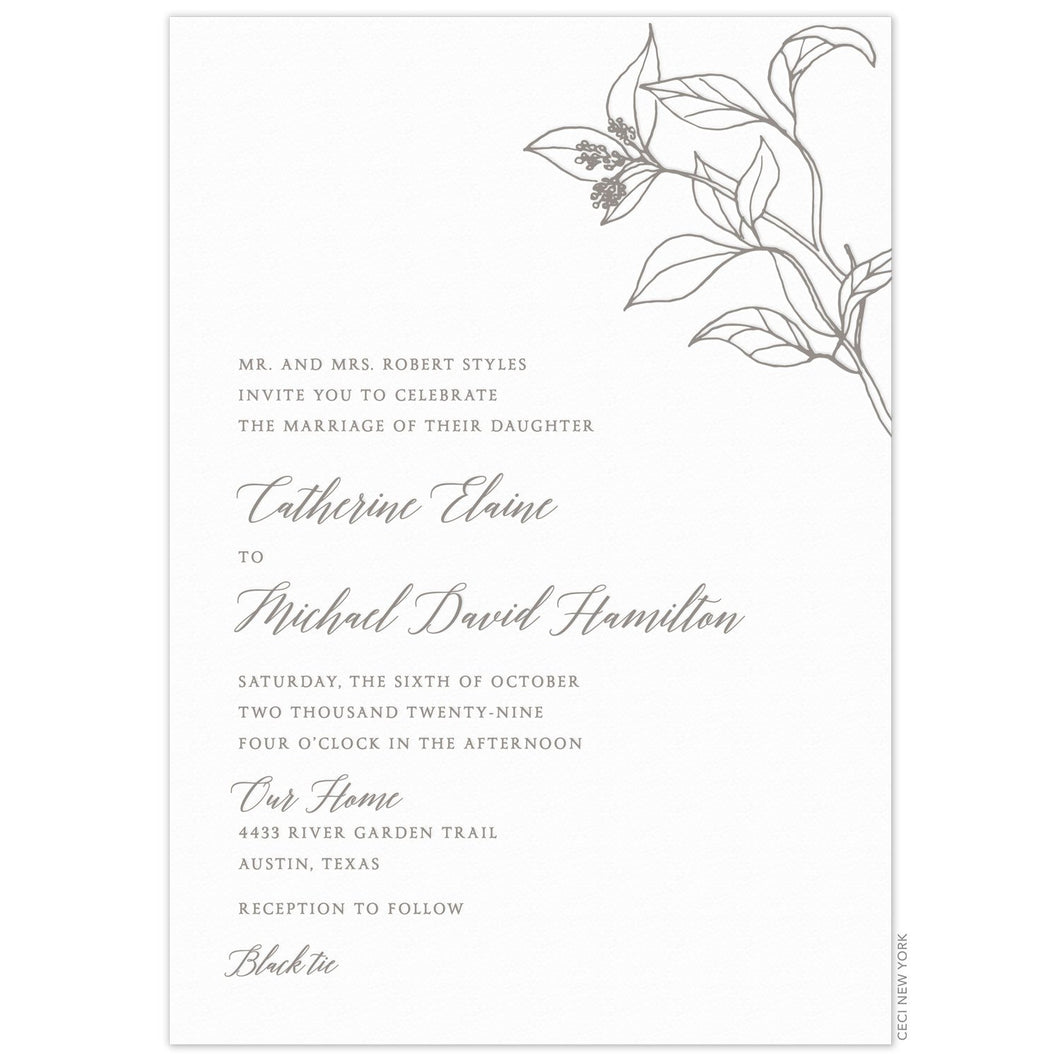 Laurel Invitation