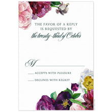 Load image into Gallery viewer, Vivienne Garden Reply Card