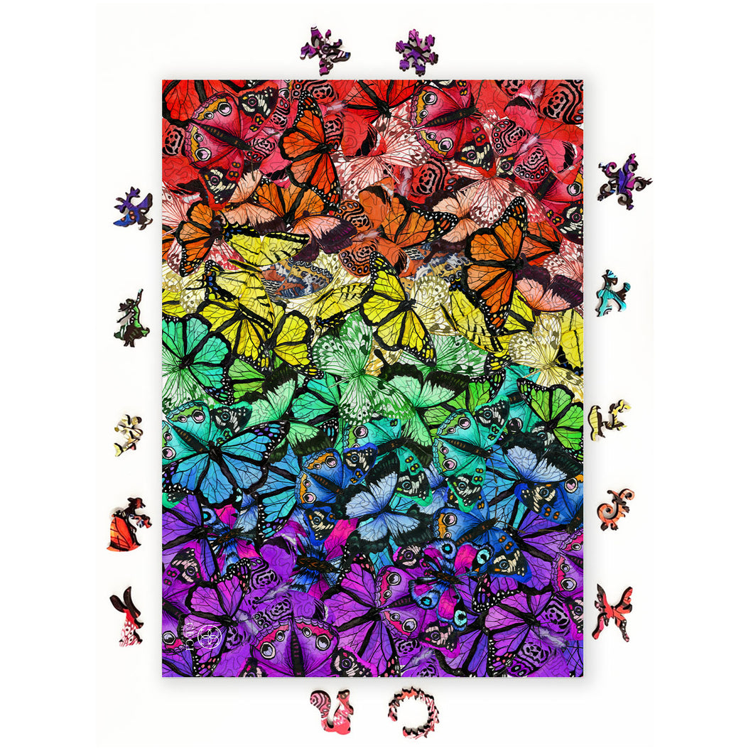 Rainbow Butterflies