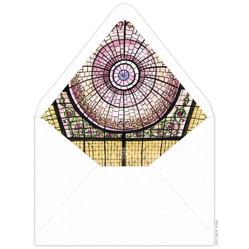 Watercolor Invitation Envelope Liner