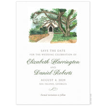 Load image into Gallery viewer, Cloister Chapel Vignette Save the Date