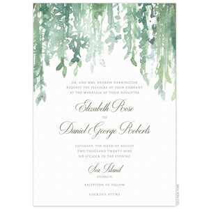 Spanish Moss Invitation