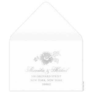 Alexandra Reply Card Envelope