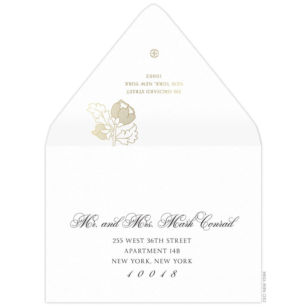 Alexandra Jane Save the Date Envelope