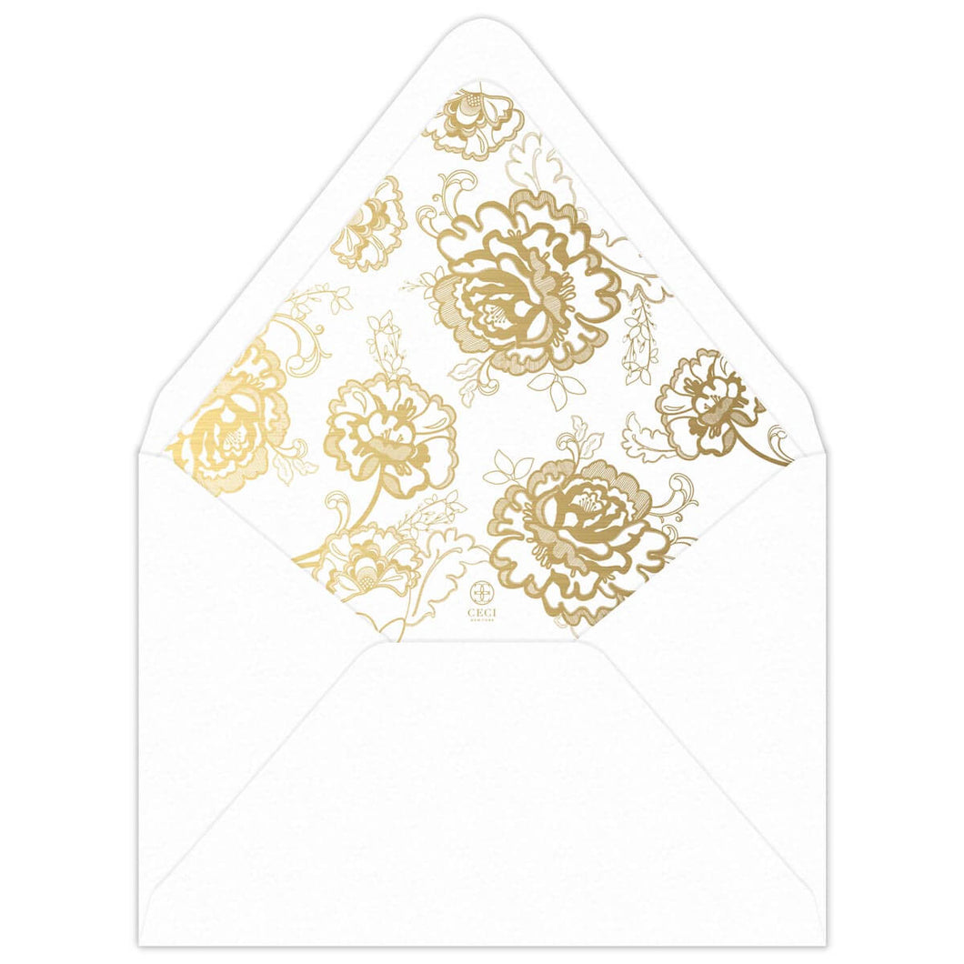 Margaret Grace Invitation Envelope Liner
