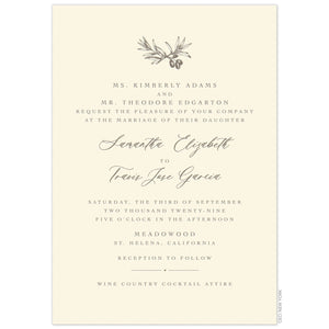 Olive Invitation