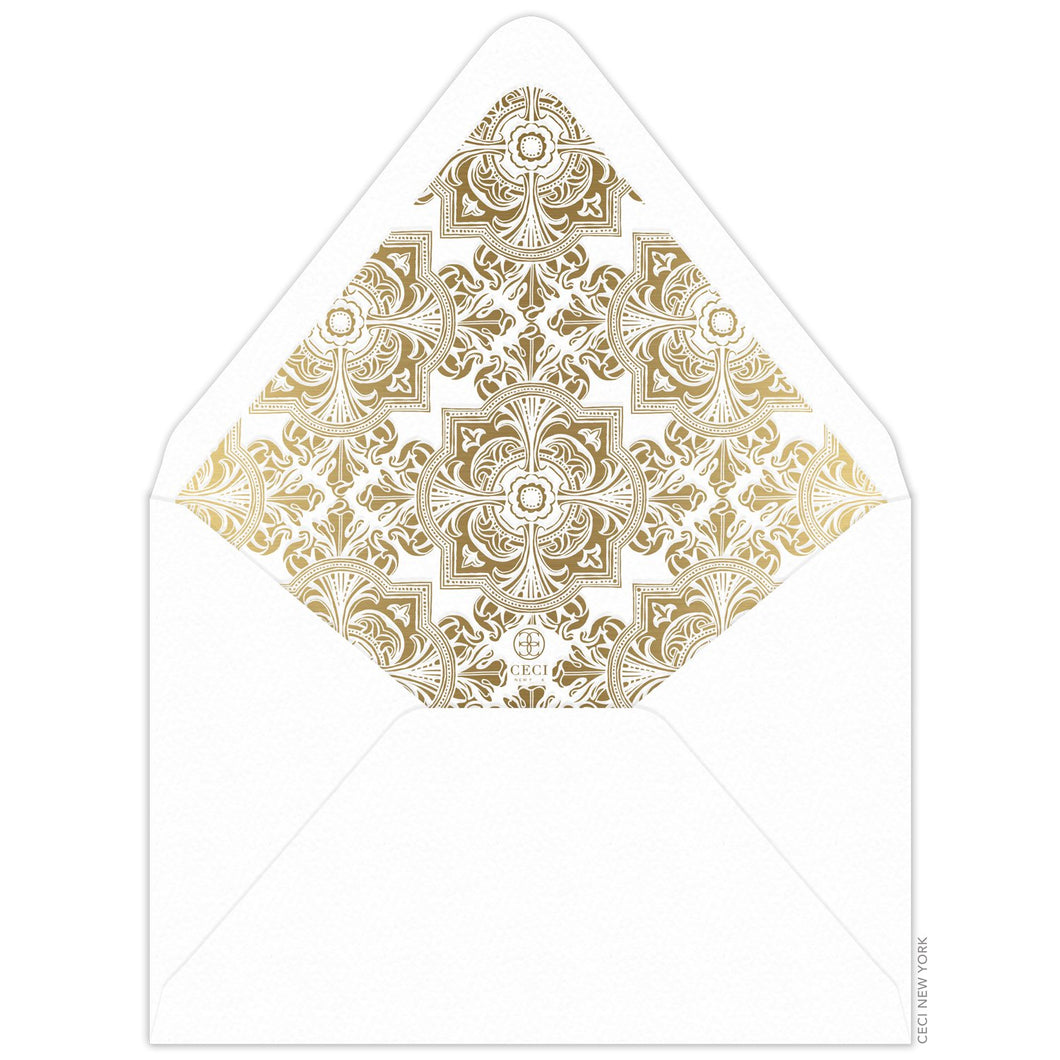 Sienna Invitation Envelope Liner