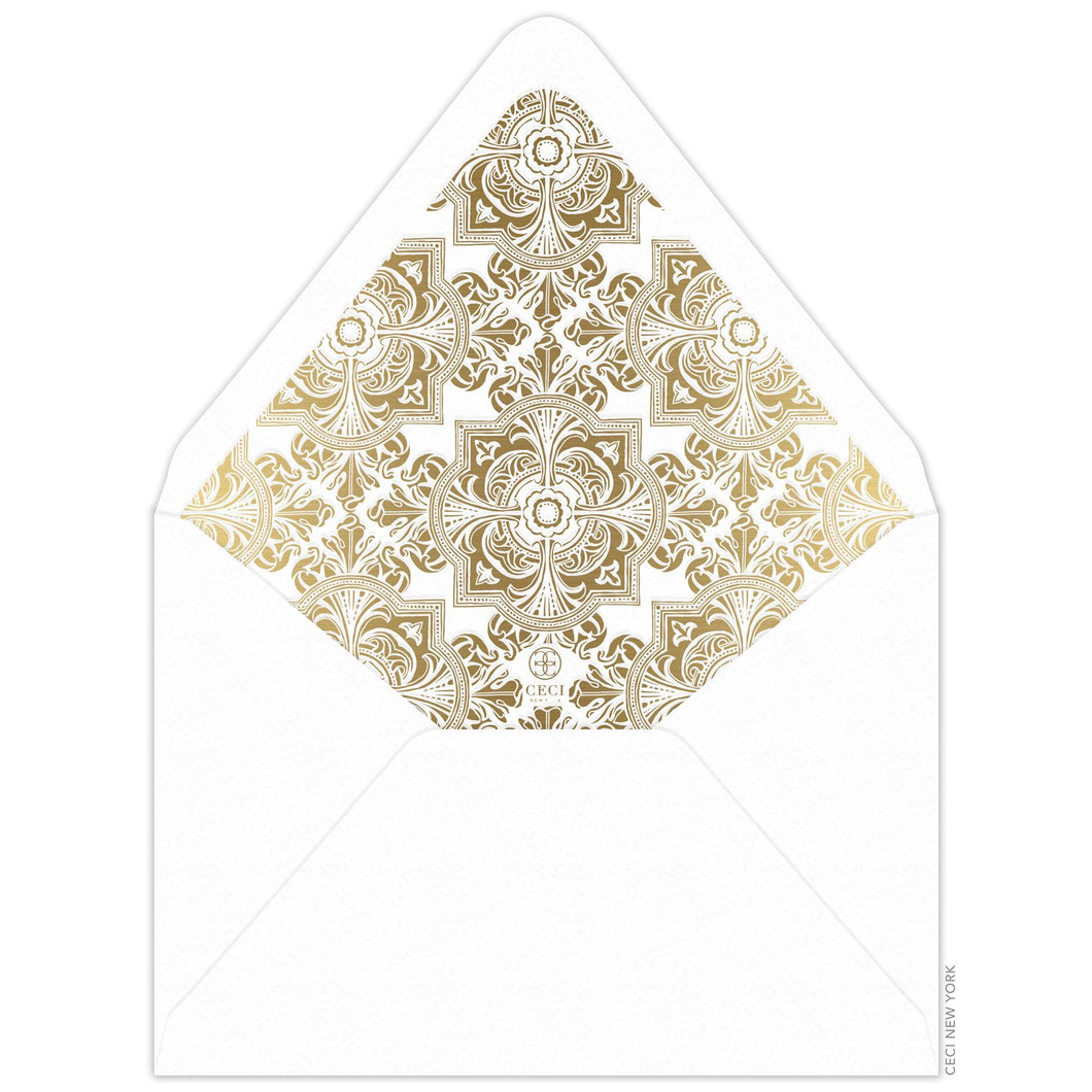 Sienna Invitation Envelope Liner